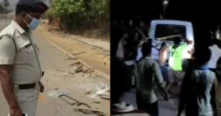പാല്‍ഘാര്‍ കൊലപാതകത്തില്‍ അറസ്റ്റു ചെയ്ത പ്രതിക്ക് കൊവിഡ്19; സഹതടവുകാരും പൊലീസും നിരീക്ഷണത്തില്‍