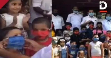 സാമൂഹിക അകലം പാലിക്കാതെ കുട്ടികള്‍ക്ക് മാസ്‌ക് വിതരണം; അങ്കമാലി എം.എല്‍.എയ്ക്കും പ്രാദേശിക കോണ്‍ഗ്രസ് നേതാക്കള്‍ക്കുമെതിരെ കേസ്