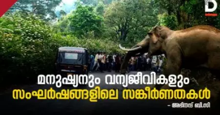 'മനുഷ്യനും വന്യജീവികളും'; സംഘര്‍ഷങ്ങളിലെ  സങ്കീര്‍ണതകള്‍