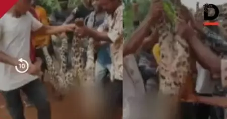 അസമില്‍ പുലിയെ അടിച്ചു കൊന്ന് ആഹ്ലാദ പ്രകടനം നടത്തി നാട്ടുകാര്‍; ആറുപേര്‍ അറസ്റ്റില്‍