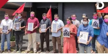 തൊഴില്‍ ചൂഷണത്തിനെതിരെ രാജ്യവ്യാപകമായി മാധ്യമപ്രവര്‍ത്തകരുടെ പ്രതിഷേധം