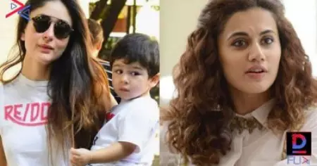 'തൈമൂറിന് ലഭിക്കുന്ന കവറേജ് അധ്വാനിക്കുന്ന എനിക്ക് കിട്ടുന്നില്ല', കങ്കണ സ്വജനപക്ഷ വാദം നടത്തുന്നത് സ്വന്തം കാര്യത്തിന് വേണ്ടിയെന്നും തപ്‌സി