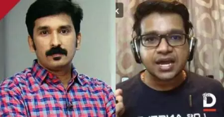 'വലത് നിരീക്ഷകന്‍' എന്ന് കൊടുക്കരുതെന്ന് മീഡിയ വണ്ണിനോട്  ശ്രീജിത്ത് പണിക്കര്‍; നിഷ്പക്ഷനായി അവതരിപ്പിക്കാനാവില്ലെന്ന് നിഷാദ് റാവുത്തര്‍