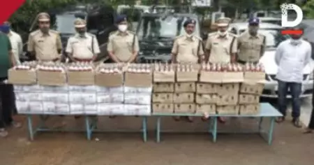 ആന്ധ്രാപ്രദേശില്‍ 40 കെയ്‌സ് അനധികൃത മദ്യം കടത്തിയ ബി.ജെ.പി എം.എല്‍.എ പിടിയില്‍