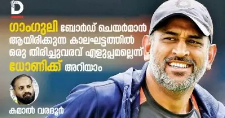 ധോണി മാന്യമായ വിരമിക്കല്‍ അര്‍ഹിക്കുന്നുണ്ട്; കമാല്‍ വരദൂര്‍ എഴുതുന്നു