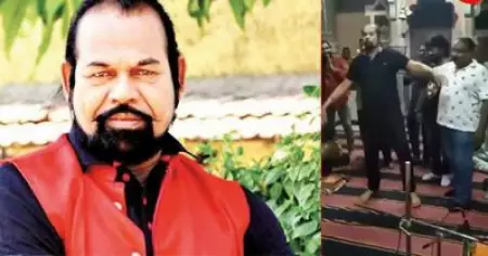 കൊവിഡ് നെഗറ്റീവായ ആഹ്ലാദത്തില്‍ അമ്പലത്തില്‍ മാസ്‌കില്ലാതെ നൃത്തം ചെയ്ത് ഗുജറാത്ത് ബി.ജെ.പി എം.എല്‍.എ