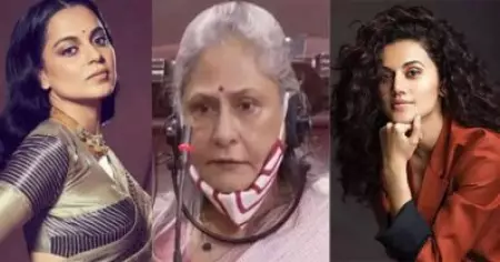 ഉഗ്രന്‍ മറുപടിയെന്ന് തപ്‌സി, സ്വന്തം മക്കളായിരുന്നെങ്കിലോ എന്ന് കങ്കണ; ജയ ബച്ചന്റെ പാര്‍ലമെന്റ് പ്രസംഗം
