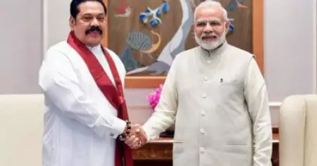 ശ്രീലങ്കയിലേക്ക് വന്‍ തുക എത്തുന്നു; ബുദ്ധമത സഹകരണത്തിനായി മോദിയും രാജപക്‌സെയും