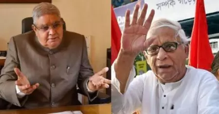 അവശനായ ബുദ്ധദേബ് ഭട്ടാചാര്യയുടെ ചിത്രം സോഷ്യല്‍ മീഡിയയില്‍ പങ്കുവെച്ച് ബംഗാള്‍ ഗവര്‍ണര്‍; വിമര്‍ശനവുമായി സി.പി.ഐ.എം