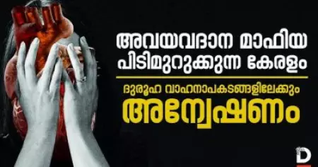 അവയവദാന മാഫിയ പിടിമുറുക്കുന്ന കേരളം, ദുരൂഹ വാഹനാപകടങ്ങളിലേക്കും അന്വേഷണം