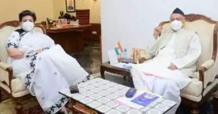 വനിതാ കമ്മീഷന്‍ അധ്യക്ഷയും മഹാരാഷ്ട്ര ഗവര്‍ണറും നടത്തിയ കൂടിക്കാഴ്ചയിലെ പ്രധാന ചര്‍ച്ചാവിഷയം 'ലൗ ജിഹാദ്'