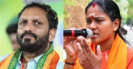 സുരേന്ദ്രന്‍ വിജയ യാത്രയുടെ തിരക്കില്‍; ബി.ജെ.പിയെ വെട്ടിലാക്കി പാര്‍ട്ടി ചിഹ്നം പോലും ഉപയോഗിക്കാതെ ശോഭയുടെ ഒറ്റയാള്‍ സമരം