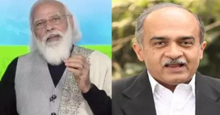 'മനസ്സില്‍' തോന്നുന്നതൊക്കെ വിളിച്ചു പറയുന്ന തന്നെ പൊക്കി; മോദിയുടെ മന്‍ കി ബാത്തിനെ പരിഹസിച്ച് പ്രശാന്ത് ഭൂഷണ്‍