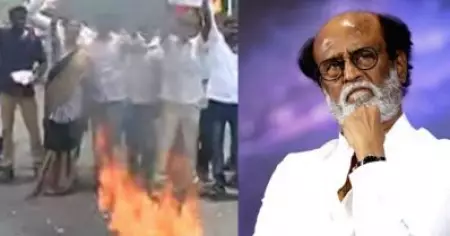 പാര്‍ട്ടി പ്രഖ്യാപനത്തില്‍ നിന്നുള്ള പിന്‍മാറ്റം; രജനികാന്തിന്റെ കോലം കത്തിച്ച് ആരാധകര്‍; പിന്തുണ നേടിയെടുക്കാന്‍ ആര്‍.എസ്.എസിനെ ഇറക്കി ബി.ജെ.പി