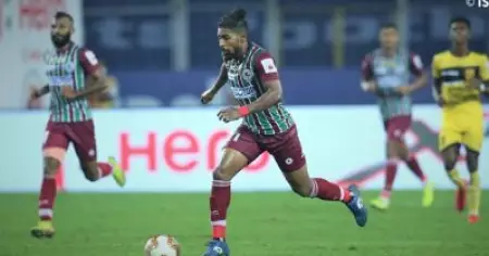 സമനില തെറ്റാതെ മോഹന്‍ ബഗാനും ഹൈദരാബാദും