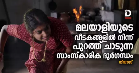 മലയാളിയുടെ വീടകങ്ങളില്‍ നിന്ന് പുറത്ത് ചാടുന്ന സാംസ്‌കാരിക ദുര്‍ഗന്ധം