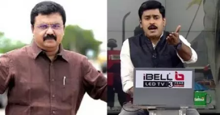 മീഡിയാ വണ്‍ രണ്ട് ദിവസം പൂട്ടിച്ചത് ഓര്‍മയില്ലേ എന്ന് ബി.ജെ.പി നേതാവിന്റെ ഭീഷണി; ആര്‍.എസ്.എസിനെ വിമര്‍ശിച്ചതിനല്ലേ, ഇനിയും വിമര്‍ശിക്കുമെന്ന് അവതാരകന്‍