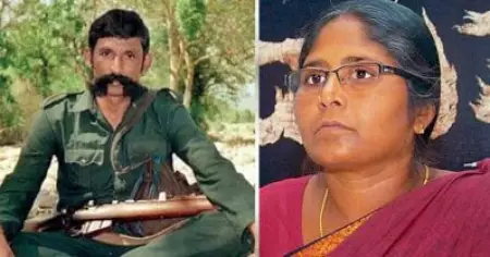 കെട്ടുകഥകള്‍ കാണിച്ച് അപമാനിക്കുകയാണ്; വീരപ്പന്റെ ജീവിതത്തെ കുറിച്ചുള്ള വെബ്ബ് സീരിസിനെതിരെ മുത്തുലക്ഷ്മി; കോടതിയുടെ വിലക്ക്