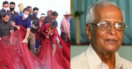 തെരഞ്ഞെടുപ്പ് അടുക്കുമ്പോഴുള്ള രാഹുലിന്റെ ഗിമ്മിക്‌സ് കേരളത്തിലെ മത്സ്യത്തൊഴിലാളികളുടെ മുന്നില്‍ ചെലവാകില്ല; ഇറ്റാലിയന്‍ നാവികരുടെ കാര്യത്തില്‍ നിലപാട് പറയണമെന്ന് എം.എം ലോറന്‍സ്