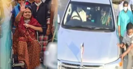 ശശികലയുടെ വാഹനവ്യൂഹം തടഞ്ഞ് പൊലീസ്; സംഘര്‍ഷ സാധ്യത