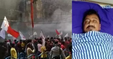 ബംഗാളില്‍ പൊലീസ് ലാത്തിച്ചാര്‍ജില്‍ പരിക്കേറ്റ ഡി.വൈ.എഫ്.ഐ പ്രവര്‍ത്തകന്‍ കൊല്ലപ്പെട്ടു; സംസ്ഥാനത്ത് വന്‍ പ്രതിഷേധം