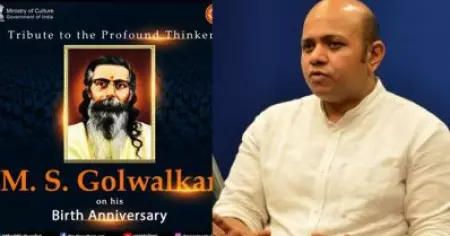 നാസി ആരാധകനായ ഗോള്‍വാള്‍ക്കറെ മോദി സര്‍ക്കാര്‍ ആഘോഷിക്കുകയാണെന്ന് ലോകമറിയണം; കേന്ദ്രസാംസ്‌ക്കാരിക മന്ത്രാലയത്തിന്റെ ട്വീറ്റിനെതിരെ വിനോദ് കെ. ജോസ്