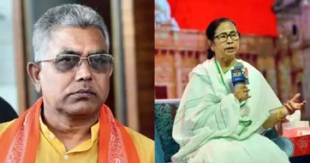 സാരിപൊക്കി കാലു കാണിച്ച് ബംഗാള്‍ സംസ്‌ക്കാരത്തെ അപമാനിക്കുകയാണ് മമത; ബര്‍മുഡ പരാമര്‍ശത്തിന് പിന്നാലെ പുതിയ വിവാദത്തിന് തിരി കൊളുത്തി ദിലീപ് ഘോഷ്