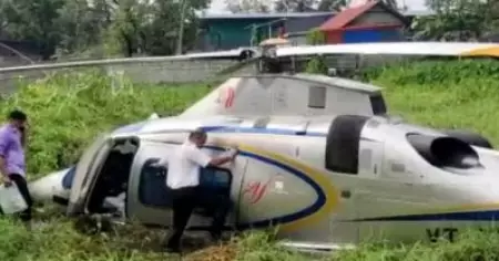 'ക്രാഷ് ലാന്‍ഡിംഗ് അല്ല, ഹെലികോപ്റ്റര്‍ ചതുപ്പിലിറക്കിയത് പൈലറ്റിന്റെ തീരുമാന പ്രകാരം'; വിശദീകരണവുമായി ലുലു ഗ്രൂപ്പ്
