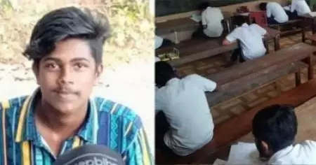 ഈ ശൂന്യത സൃഷ്ടിച്ചത് ആര്‍.എസ്.എസാണ്; അഭിമന്യുവില്ലാത്ത പരീക്ഷാമുറിയിലെ ഒഴിഞ്ഞ ബെഞ്ചിന്റെ ചിത്രവുമായി സോഷ്യല്‍ മീഡിയ പ്രതിഷേധം