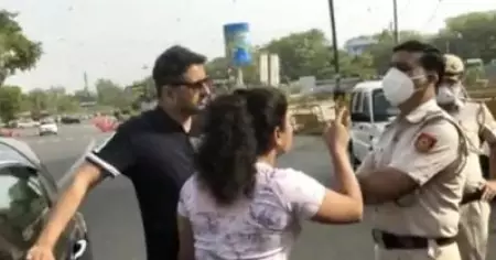 ഞാന്‍ എന്റെ ഭര്‍ത്താവിനെ ഉമ്മവെയ്ക്കും, നിങ്ങള്‍ക്കെന്നെ തടയാന്‍ പറ്റുമോ? വാരാന്ത്യ കര്‍ഫ്യൂ ലംഘിച്ച് ദമ്പതികള്‍; അറസ്റ്റ് ചെയ്ത് ദല്‍ഹി പൊലീസ്