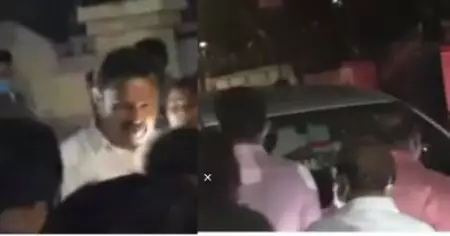 കെ.മുരളീധരന്റെ വാഹനം ബി.ജെ.പിക്കാര്‍ തടഞ്ഞു; നേമത്ത് ബി.ജെ.പി - കോണ്‍ഗ്രസ് സംഘര്‍ഷം