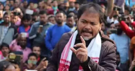 ജയിലില്‍ നിന്നും മത്സരിച്ച അഖില്‍ ഗൊഗോയി; ബി.ജെ.പിയെ പരാജയപ്പെടുത്തിയത് വമ്പിച്ച ഭൂരിപക്ഷത്തിന്
