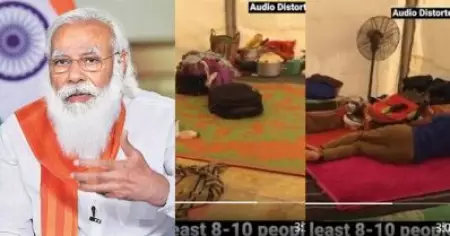 സെന്‍ട്രല്‍ വിസ്ത നിര്‍മാണ സ്ഥലത്ത് ചിത്രങ്ങള്‍ എടുക്കുന്നതിന് വിലക്ക്; തൊഴിലാളികള്‍ താമസിക്കുന്നത് മോശം സ്ഥിതിയിലെന്നും റിപ്പോര്‍ട്ട്