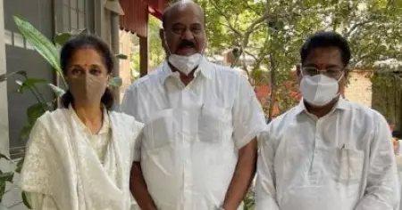 പാലായിലെ വിജയത്തിന് പിന്നാലെ മുംബൈയിലെത്തി എന്‍.സി.പി നേതാക്കളെ കണ്ട് മാണി സി. കാപ്പന്‍