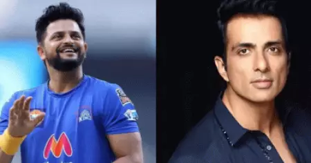 കൊവിഡ്  ബാധിച്ച അമ്മായിയ്ക്ക് ഓക്‌സിജന്‍ വേണമെന്ന് യോഗിയോട് റെയ്‌ന; പത്ത് മിനിറ്റില്‍ ഓക്‌സിജന്‍ എത്തിച്ച് സോനു സൂദ്