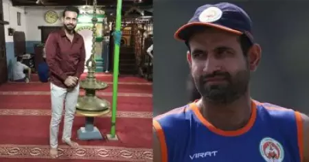 ഇന്ത്യയിലെ എറ്റവും പഴയ പള്ളി; കൊടുങ്ങല്ലൂരിലെ ചേരമാന്‍ മസ്ജിദിലെ തന്റെ ചിത്രം പങ്കുവെച്ച് ഇര്‍ഫാന്‍ പത്താന്‍