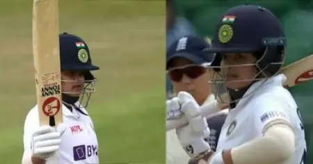 സെഞ്ച്വറി നഷ്ടമായത് നാല് റണ്‍സകലെ; അരങ്ങേറ്റ ടെസ്റ്റില്‍ ഏറ്റവും കൂടുതല്‍ റണ്‍സ് നേടുന്ന ഇന്ത്യന്‍ താരമായി 17കാരി ഷഫാലി വെര്‍മ്മ