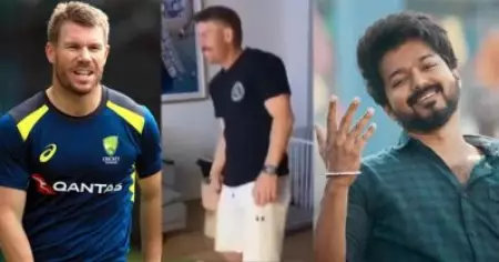 വിജയ്‌യുടെ ചുവടുകള്‍ നോക്കിപ്പഠിച്ച് ഡേവിഡ് വാര്‍ണര്‍; വാത്തി കമിംഗ് പുതിയ വീഡിയോ വൈറലാകുന്നു