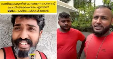 മോഡിഫിക്കേഷന്‍ നടത്തിയതിന് എം.വി.ഡി പിടിച്ചെന്ന് പള്‍വാള്‍ ദേവന്‍; ഇ ബുള്‍ ജെറ്റിനെ ട്രോളി ശ്രീകാന്ത് വെട്ടിയാര്‍
