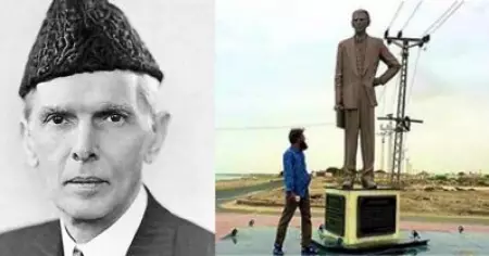പാകിസ്ഥാനില്‍ മുഹമ്മദ് അലി ജിന്നയുടെ പ്രതിമ തകര്‍ത്തു