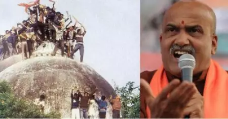'ബാബരി മസ്ജിദ് പോലെ തകര്‍ക്കണം'; കര്‍ണാടകയിലെ പള്ളി പൊളിക്കാന്‍ ശ്രീരാമ സേനാ നേതാവിന്റെ ആഹ്വാനം