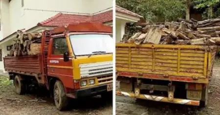 മഹാരാജാസ് കോളേജിലെ മരം മുറിച്ച് കടത്താന്‍ ശ്രമം; ലോറി തടഞ്ഞ് എസ്.എഫ്.ഐ പ്രവര്‍ത്തകര്‍