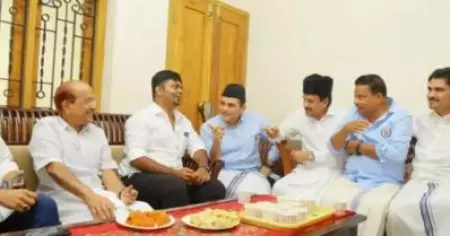 കേരളത്തോടും പാണക്കാട് കുടുംബത്തിനോടും നന്ദി; കൊടപ്പനക്കല്‍ തറവാട്ടില്‍ നേരിട്ടെത്തി നന്ദിയറിച്ച് തമിഴ് സിനിമ ബ്ലഡ് മണിയുടെ തിരക്കഥാകൃത്ത്
