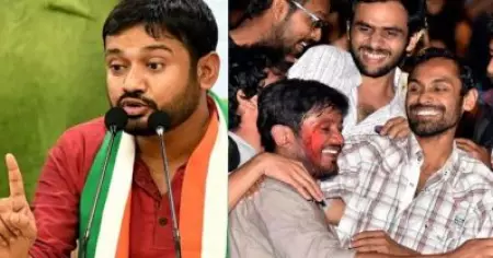 ഉമര്‍ ഖാലിദ് എന്റെ സുഹൃത്താണെന്ന് നിങ്ങളോട് ആരാണ് പറഞ്ഞത്; മീരാന്‍ ഹൈദറിനേയും ഉമര്‍ ഖാലിദിനേയും കുറിച്ചുള്ള ചോദ്യങ്ങള്‍ അവഗണിച്ച് കനയ്യ