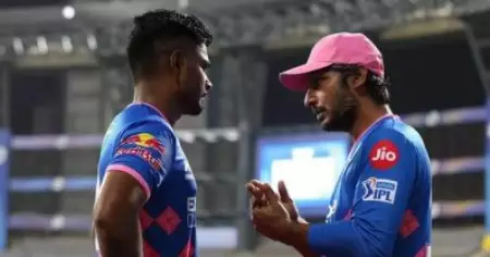 ഇതിപ്പൊ ഇത്ര ചിന്തിക്കാനെന്തിരിക്കുന്നു; സഞ്ജുവിനെ നിലനിര്‍ത്തിയതിനെ കുറിച്ച് സംഗക്കാര