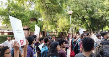 ഹരിദ്വാറിലെ വിദ്വേഷപ്രസംഗം; പ്രതിഷേധവുമായി വിദ്യാര്‍ത്ഥി സംഘടനകള്‍