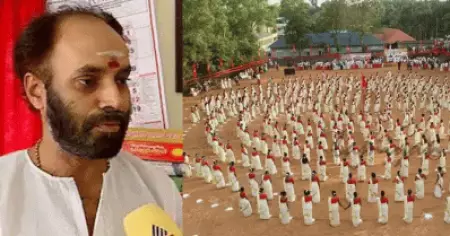 വരികളിലുള്ളത് പിണറായി സ്തുതിയല്ല, മുഖ്യമന്ത്രി ചെയ്ത കാര്യങ്ങളാണ്; മെഗാ തിരുവാതിരയുടെ ഗാനരചയിതാവ് പൂവരണി കെ.വി.പി. നമ്പൂതിരി