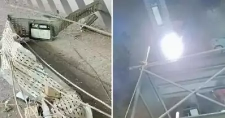 കുതിരാന്‍ തുരങ്കത്തില്‍ അപകടം; 10 ലക്ഷം രൂപയുടെ നാശനഷ്ടം, അപകടമുണ്ടാക്കിയ ലോറിക്കായി തിരച്ചില്‍ നടത്തുന്നു