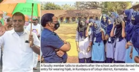 ഹിജാബ് അല്ല ബുര്‍ഖയാണ് നിരോധിക്കുന്നതെന്ന് കളവ് പറഞ്ഞ് അബ്ദുള്ളക്കുട്ടി; അങ്ങനെയാണെങ്കില്‍ ഈ കുട്ടികളെ തടഞ്ഞതെന്തിനെന്ന് കമന്റുകള്‍