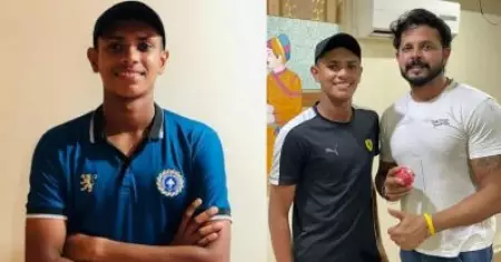 പേര് ആപ്പിള്‍ ടോം, വയസ് 16, ടീം കേരളം; പേരിന് പിന്നിലെ കഥയുമായി കേരള താരം ഏദന്‍ ആപ്പിള്‍ ടോം